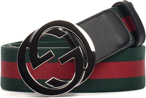 cintura gucci rossa uomo